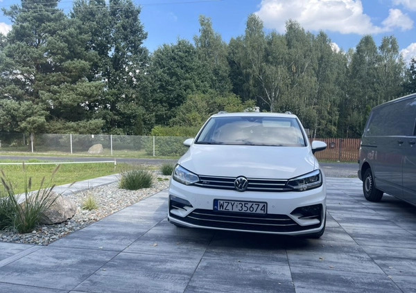 Volkswagen Touran cena 106500 przebieg: 75500, rok produkcji 2019 z Mszczonów małe 106